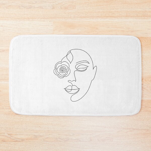 Item preview, Abstract drawing line art lady designed and sold by LineArtDrawing.