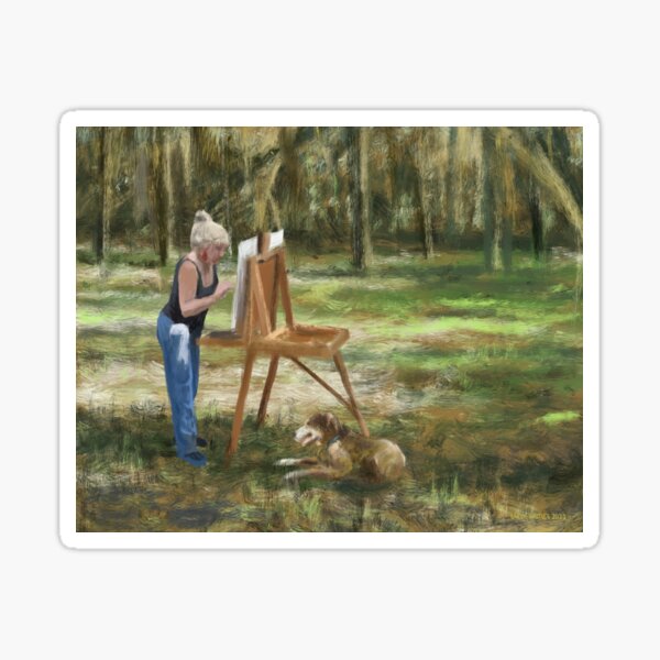 Item preview, En Plein Air designed and sold by TheArtCave.