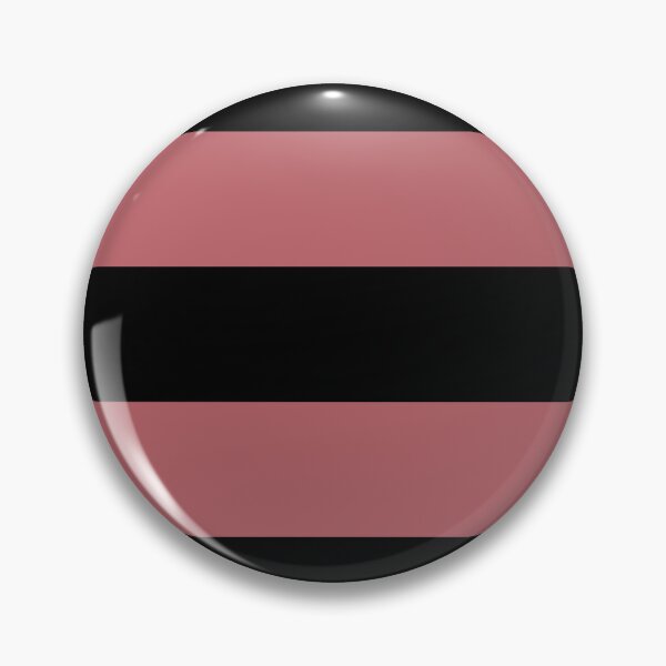 Item preview, Black Pink Minimal Horizontal Stripe Pattern Pairs 2023 COTY Terra Rosa DE5096 designed and sold by ColorOfTheYears.