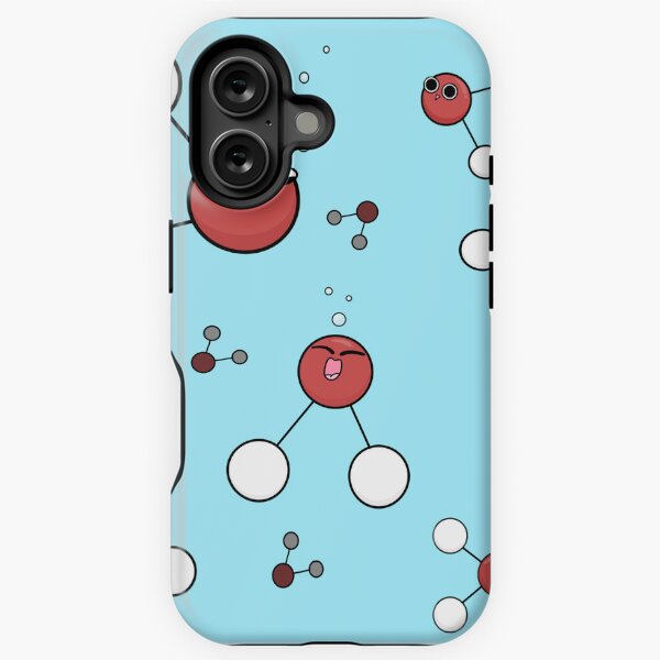 Stay Hydrated - Water Molecules iPhone Tough Case