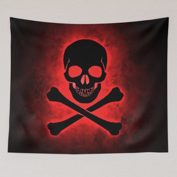 Item preview, Skull & Crossbones designed and sold by TotallyRetroArt.