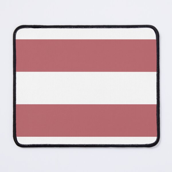 Item preview, Pink White Minimal Horizontal Stripe Pattern Pairs 2023 COTY Terra Rosa DE5096 designed and sold by ColorOfTheYears.