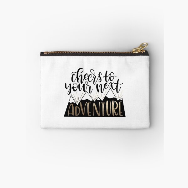 Item preview, Cheers to Your Next Adventure Faux Gold Foil designed and sold by JordynAlison.