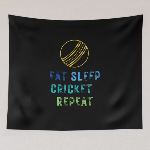 Item preview,  Eat Sleep Cricket Repeat - Cricket designed and sold by Ahmed  Feki.