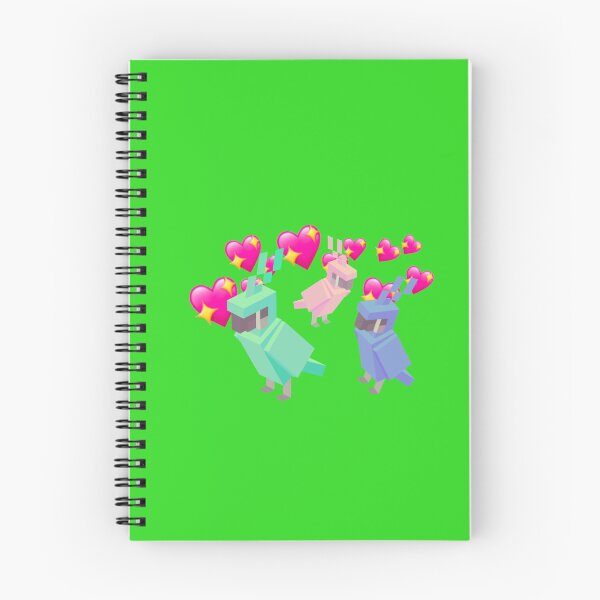 Item preview, Minecraft bird parrots Kawaii cute designed and sold by GeovaGoodwin.