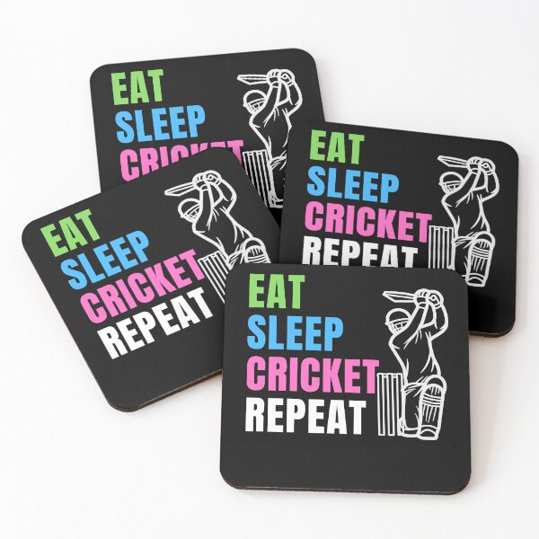 Item preview,  Eat Sleep Cricket Repeat - Cricket designed and sold by Ahmed  Feki.
