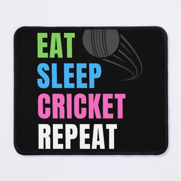 Item preview, Eat Sleep Cricket Repeat - Cricket designed and sold by Ahmed Feki.
