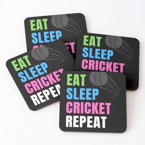 Item preview,  Eat Sleep Cricket Repeat - Cricket designed and sold by Ahmed  Feki.