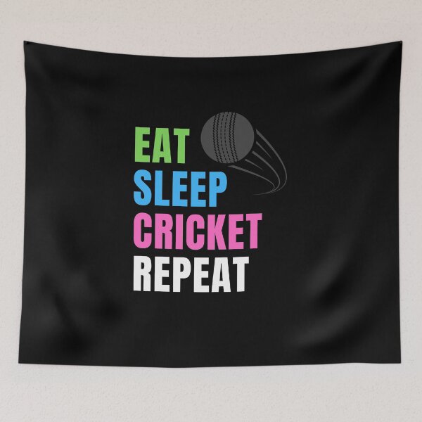 Item preview,  Eat Sleep Cricket Repeat - Cricket designed and sold by Ahmed  Feki.