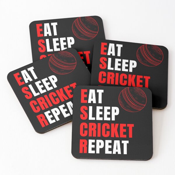 Item preview,  Eat Sleep Cricket Repeat - Cricket designed and sold by Ahmed  Feki.