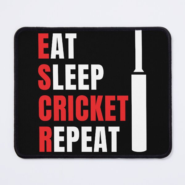 Item preview, Eat Sleep Cricket Repeat - Cricket designed and sold by Ahmed Feki.