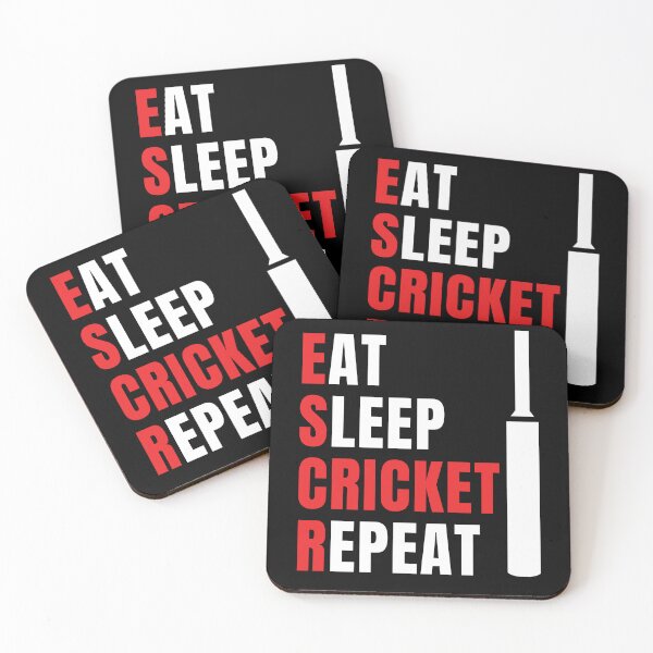 Item preview,  Eat Sleep Cricket Repeat - Cricket designed and sold by Ahmed  Feki.