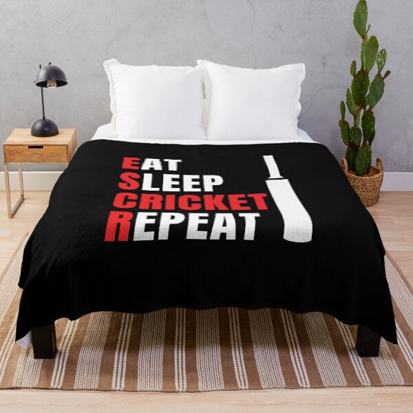 Item preview, Eat Sleep Cricket Repeat - Cricket designed and sold by Ahmed Feki.