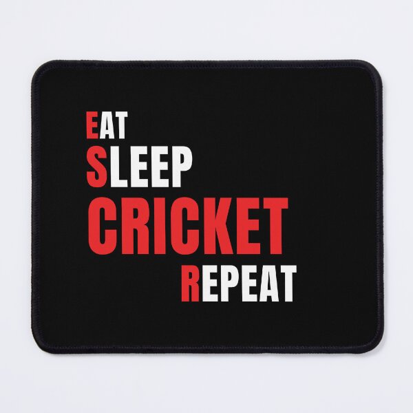 Item preview, Eat Sleep Cricket Repeat - Cricket designed and sold by Ahmed Feki.