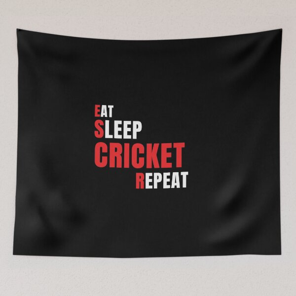 Item preview,  Eat Sleep Cricket Repeat - Cricket designed and sold by Ahmed  Feki.