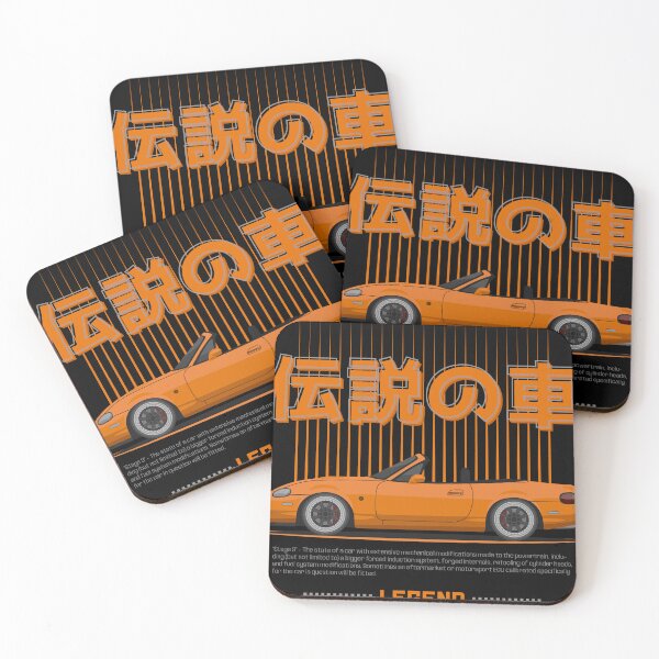 Item preview, Tuner Orange NB Miata Roadster JDM designed and sold by goldentuners.