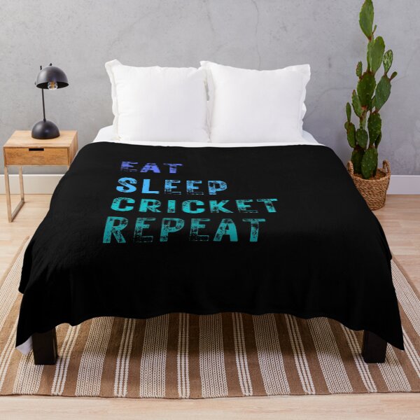 Item preview, Eat Sleep Cricket Repeat - Cricket designed and sold by Ahmed Feki.