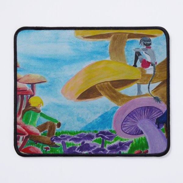 Item preview, Mushroom sunny forest | love | watercolor cute art designed and sold by LeoVaMi.