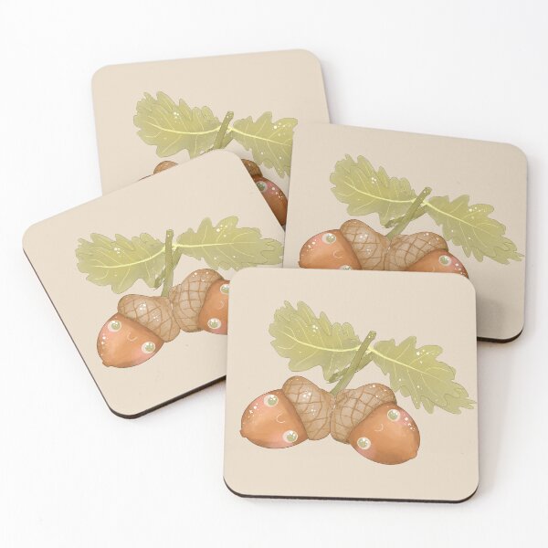 Item preview, Cute Autumn Acorns designed and sold by SugarMochi.
