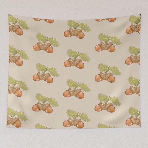 Item preview, Cute Autumn Acorns designed and sold by SugarMochi.