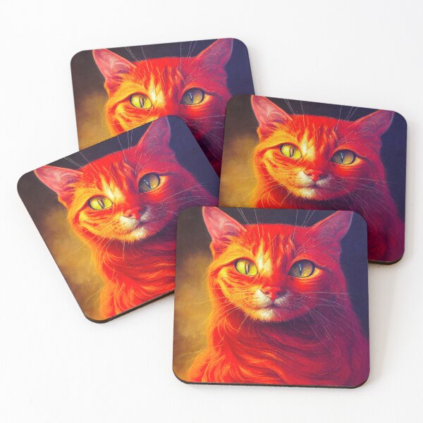 Item preview, Beautiful Red Cat designed and sold by ladarkepoque.