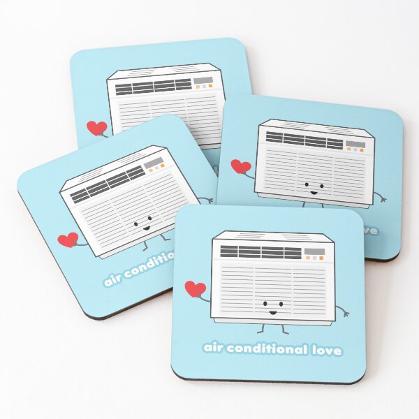 Item preview, Air Conditional Love | by queenie's cards designed and sold by queeniescards.
