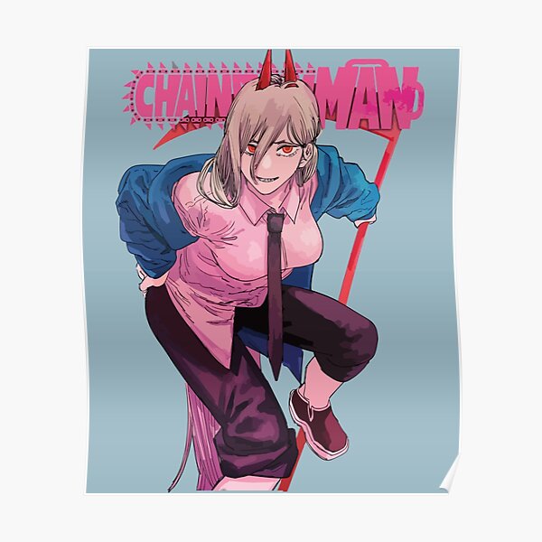 Chainsaw Man Poster For Sale By Andybradtke Redbubble