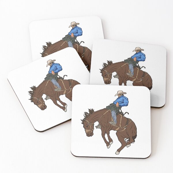 Item preview, western rodeo riding horse  designed and sold by StairheadStore.