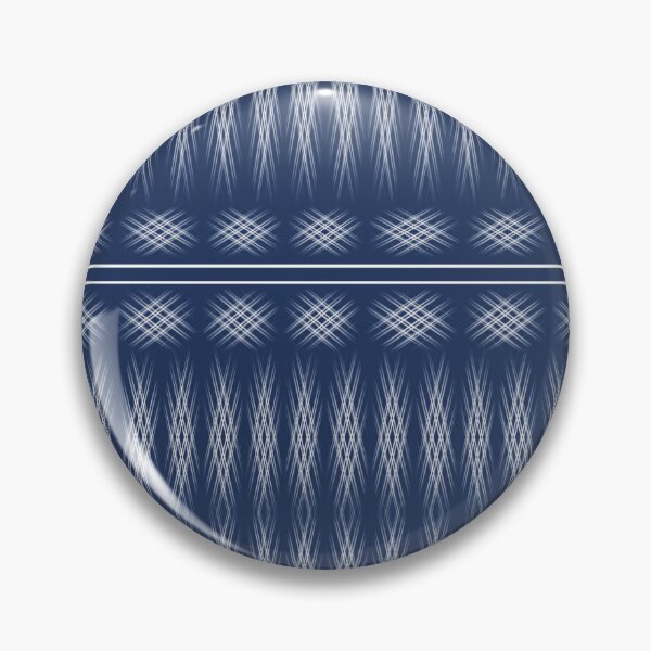 Item preview, Navy blue and white pattern ethnicity designed and sold by LifeTU.