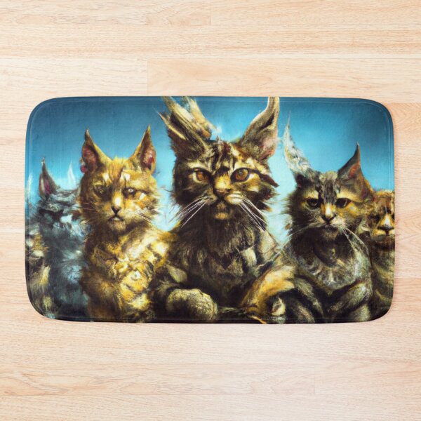 Item preview, The Rough Fuzz, looking fierce (Baroque) designed and sold by thecatandkettle.