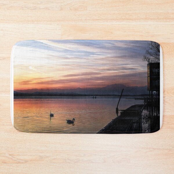 Item preview, Sunset landscape, lake photography  designed and sold by marghe41.