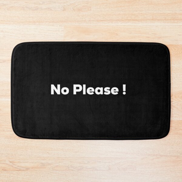 Item preview, No Please designed and sold by So Witcasm ?.