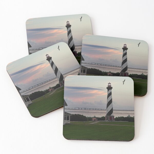 Item preview, Sunset Bay View of Cape Hatteras Lighthouse designed and sold by ShorelineImages.