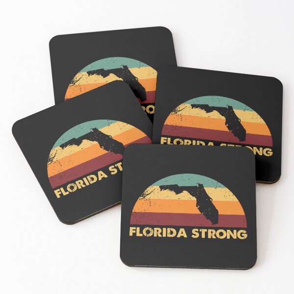 Item preview, Vintage Retro Florida Strong designed and sold by Whimsical  Thinker.