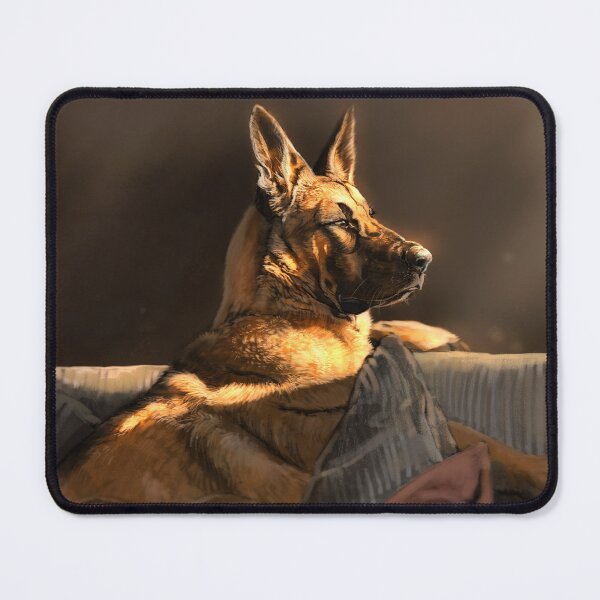 Item preview, Forever Home - German Sherpherd designed and sold by alandodrawing.