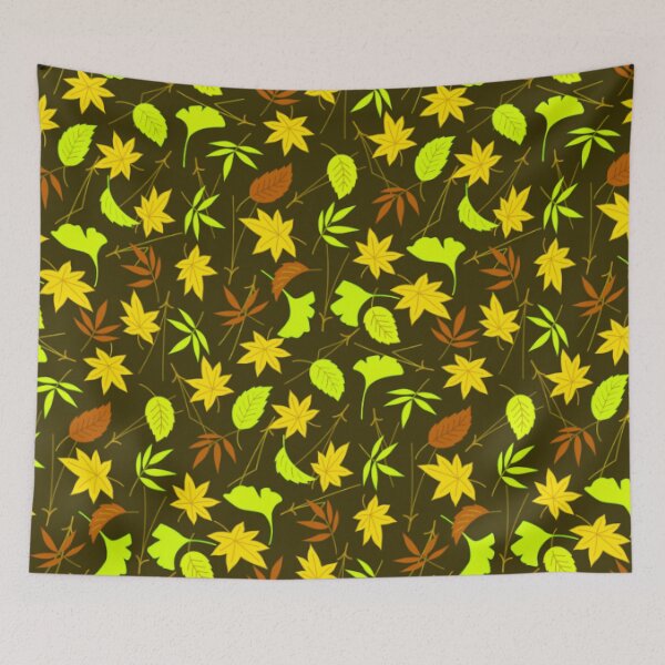 Item preview, Autumn Leaf Pattern designed and sold by TotallyRetroArt.