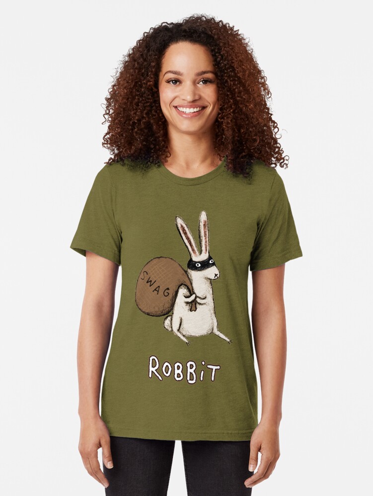 Alternate view of Robbit Tri-blend T-Shirt