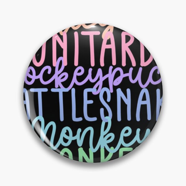 Item preview, Monkey Monkey Underpants Rainbow Fan Quote Black  designed and sold by ANTHONYPALERMO.