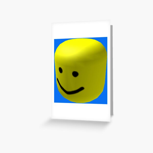 Roblox Oof - Roblox Greeting Card