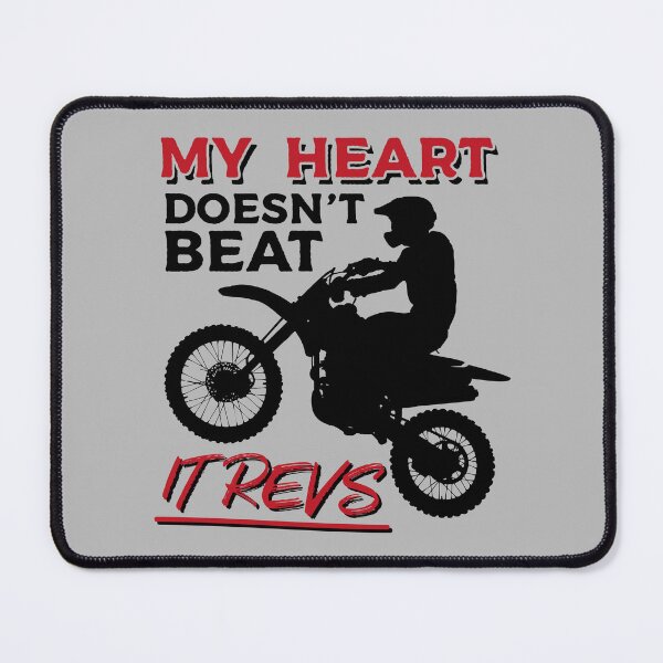 Item preview, My Heart Doesn't Beat It Revs designed and sold by DeadRight.