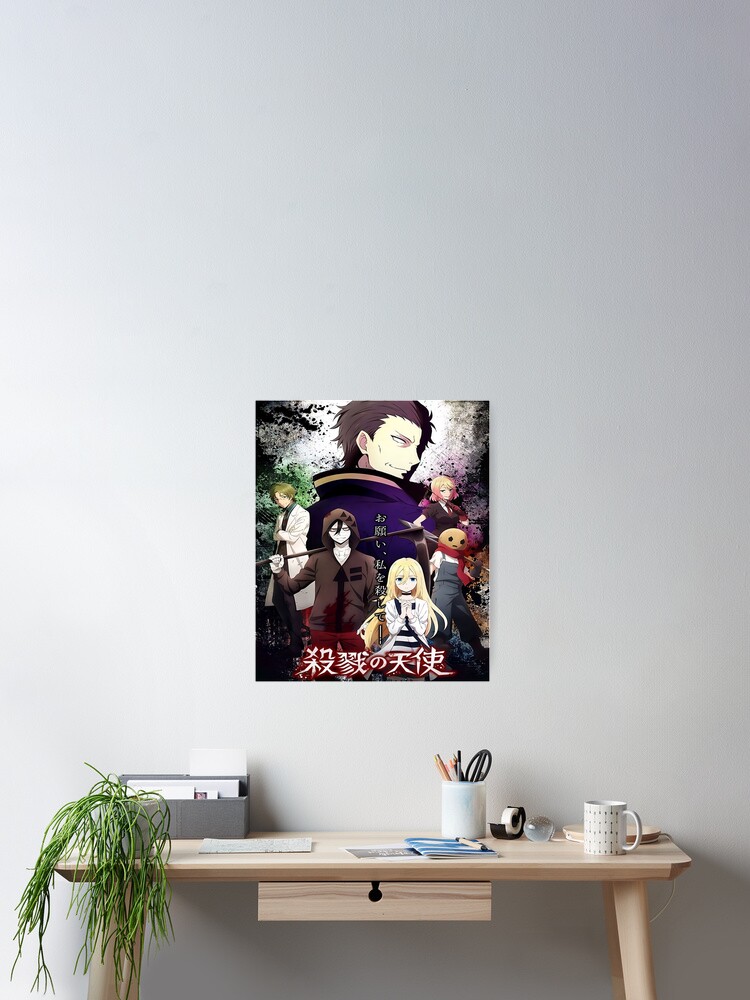 Angels of Death Anime Posters 12 Pieces Angels of Death Wall Art Anime  Poster For Home Decor Student Dormitory Bedroom Living Room Wall Aesthetic  Decor 10*14 Inch Frameless : : Home