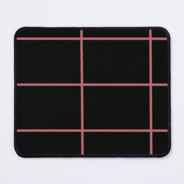 Item preview, Black Pink Sponge Paint Thin Check Pattern Pairs 2023 COTY Terra Rosa DE5096 designed and sold by ColorOfTheYears.