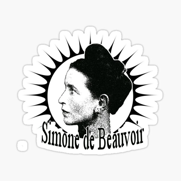 Simone de Beauvoir - She Came to Stay Sticker