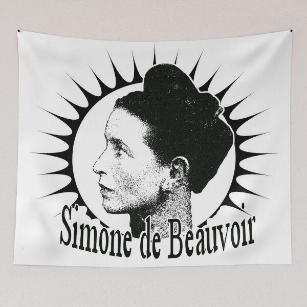 Item preview, Simone de Beauvoir - She Came to Stay   designed and sold by MINDTHECHERRY.