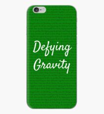 Vinilo o funda para iPhone Desafiando la gravedad