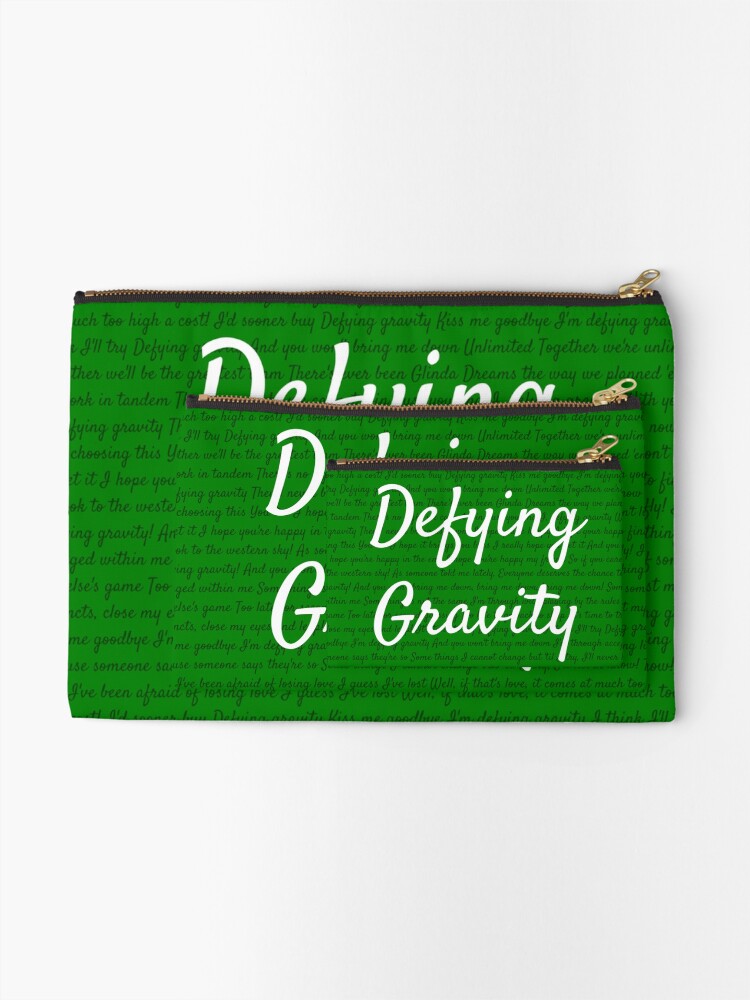 Thumbnail 2 of 4, Zipper Pouch, Defying gravity designed and sold by potterhead42.