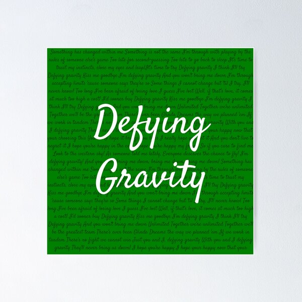 Item preview, Defying gravity designed and sold by DiscoBallDesigns.