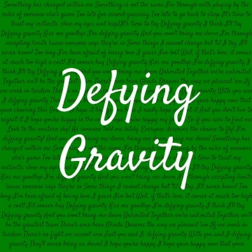 Artwork thumbnail, Defying gravity by DiscoBallDesigns