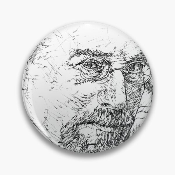 Item preview, ERIK SATIE black and white pencil portrait .1 designed and sold by lautir.