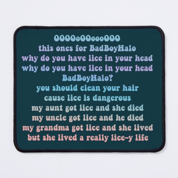 Item preview, QuackityHQ - BadBoyHalo Lice Song designed and sold by SisterBecker.